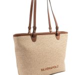Silver & Polo Beige - Tan SP1204 Women's Shoulder Bag