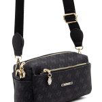 Silver & Polo Black - Black SP1142 Women's Crossbody Bag