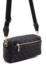 ⁦Silver & Polo Black - Black SP1142 Women's Crossbody Bag⁩ - الصورة ⁦3⁩