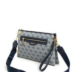 Silver & Polo Gray - Navy SP1129 Women's Crossbody Bag