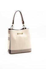 ⁦Silver & Polo Cream - Tan SP967 Women's Crossbody Bag⁩ - الصورة ⁦2⁩
