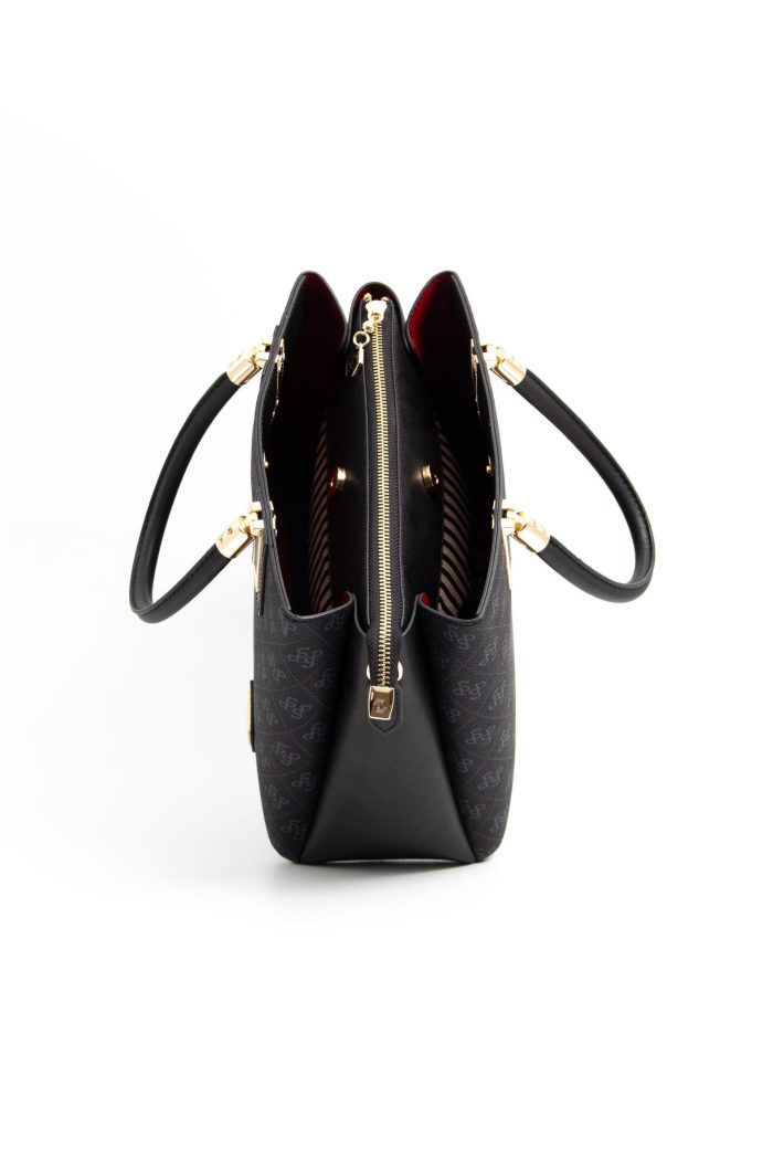 ⁦Silver & Polo Black SP1000 Women's Handbag⁩ - الصورة ⁦5⁩