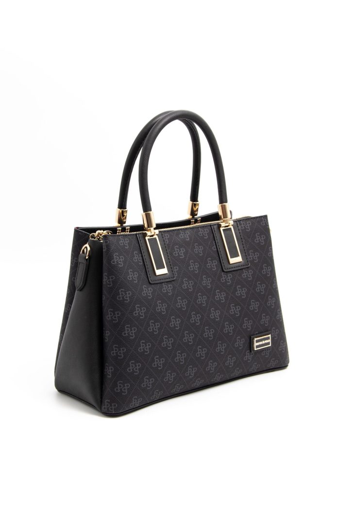 ⁦Silver & Polo Black SP1000 Women's Handbag⁩ - الصورة ⁦1⁩