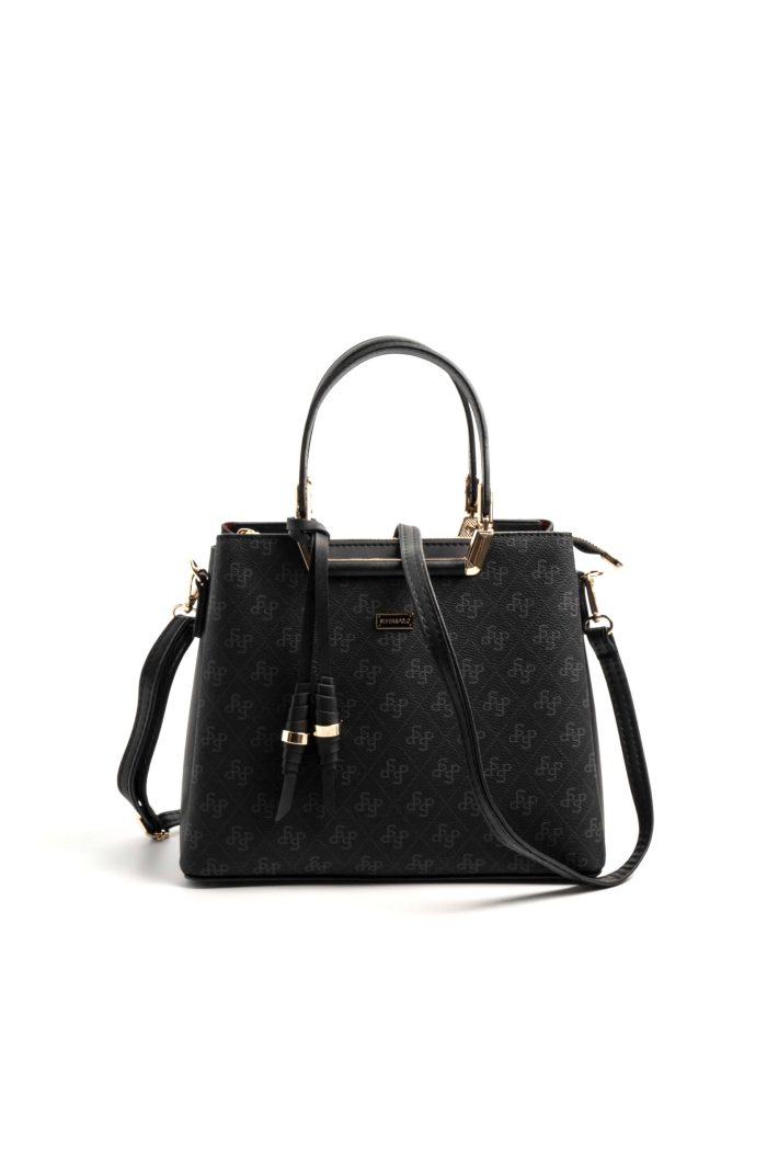 ⁦Silver & Polo Black SP969 Women's Handbag⁩ - الصورة ⁦3⁩