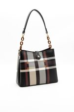 ⁦Silver & Polo Black - Black SP974 Women's Shoulder Bag⁩ - الصورة ⁦2⁩