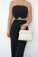 ⁦Silver & Polo -beige SP1149 Women's Handbag⁩ - الصورة ⁦4⁩
