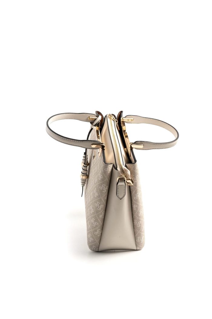 ⁦Silver & Polo Stone - Bone SP969 Women's Handbag⁩ - الصورة ⁦2⁩