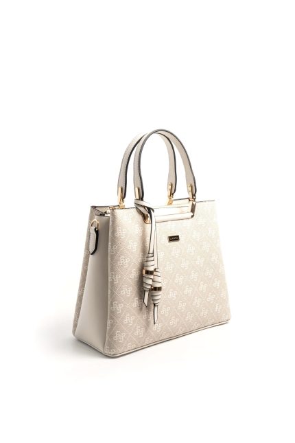 Silver & Polo Stone - Bone SP969 Women's Handbag