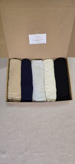 ⁦شال قطن قطعتين⁩ - الصورة ⁦2⁩