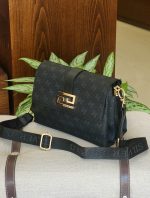 Silver & Polo SP1009 Women's Crossbody Bag Black