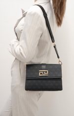 ⁦Silver & Polo SP1009 Women's Crossbody Bag Black⁩ - الصورة ⁦2⁩