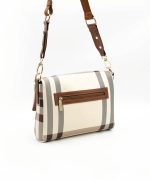 ⁦Silver & Polo SP963 Women's Crossbody bej⁩ - الصورة ⁦2⁩