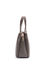 ⁦Silver & Polo SP1205 Women's Handbag Plain Dark Beige-Latte⁩ - الصورة ⁦2⁩