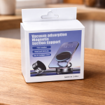 حامل موبايل مغناطيسي بتقنية الشفط (Vacuum Magnetic Holder)